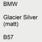 Preview: BMW, Glacier Silver (matt), B57.